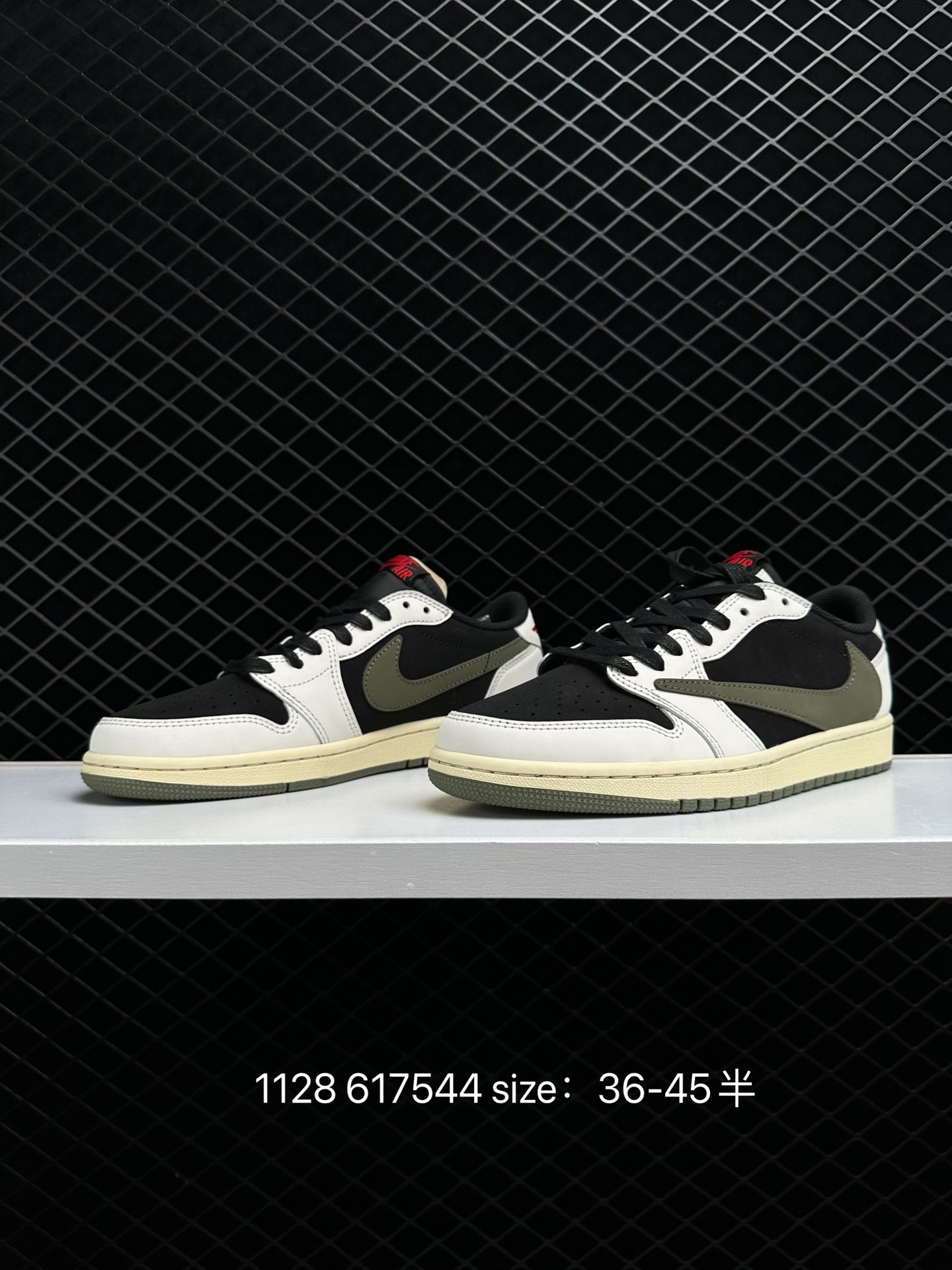 Travis Scott x Fragment x Air Jordan 1 Low“Military Blue”